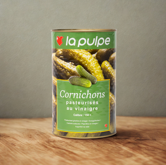 Cornichons pasteurisés au vinaigre 150+