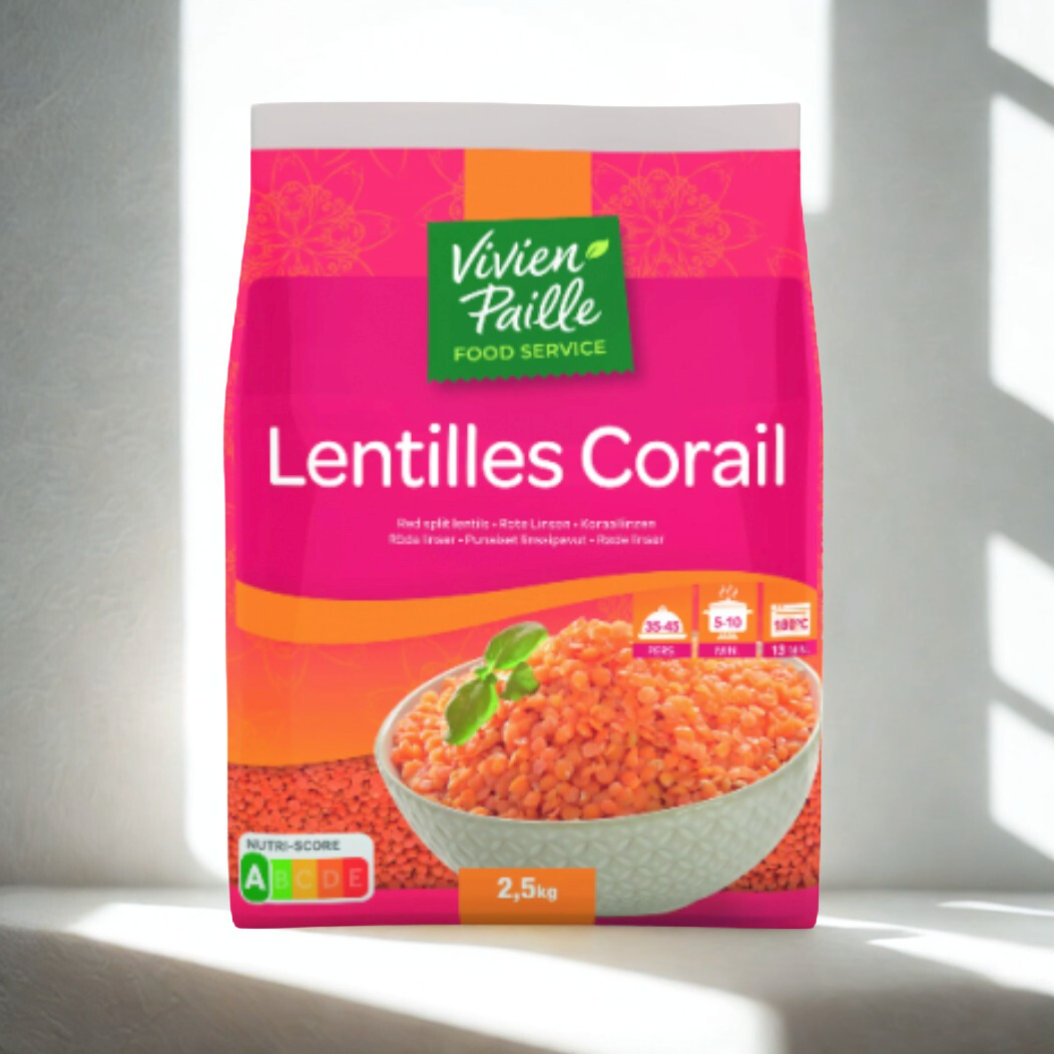 Lentilles corail