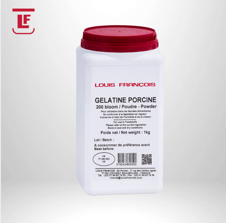 Gélatine Porcine 200 bloom