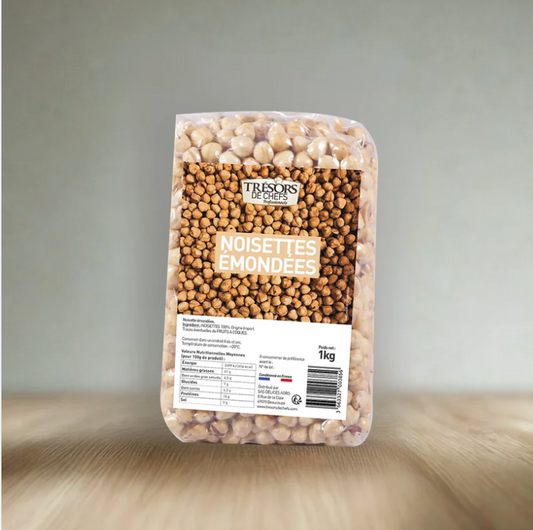 Noisettes émondées blanchie