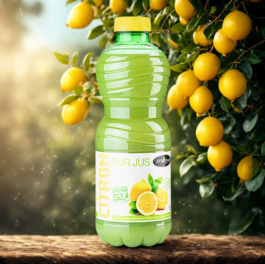 Jus de citron pur de Sicile