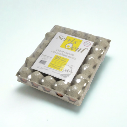 30 oeufs frais moyen 53/63