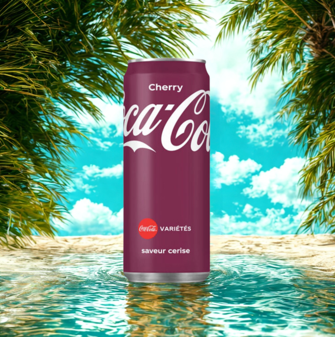Canette Coca Cola Cherry
