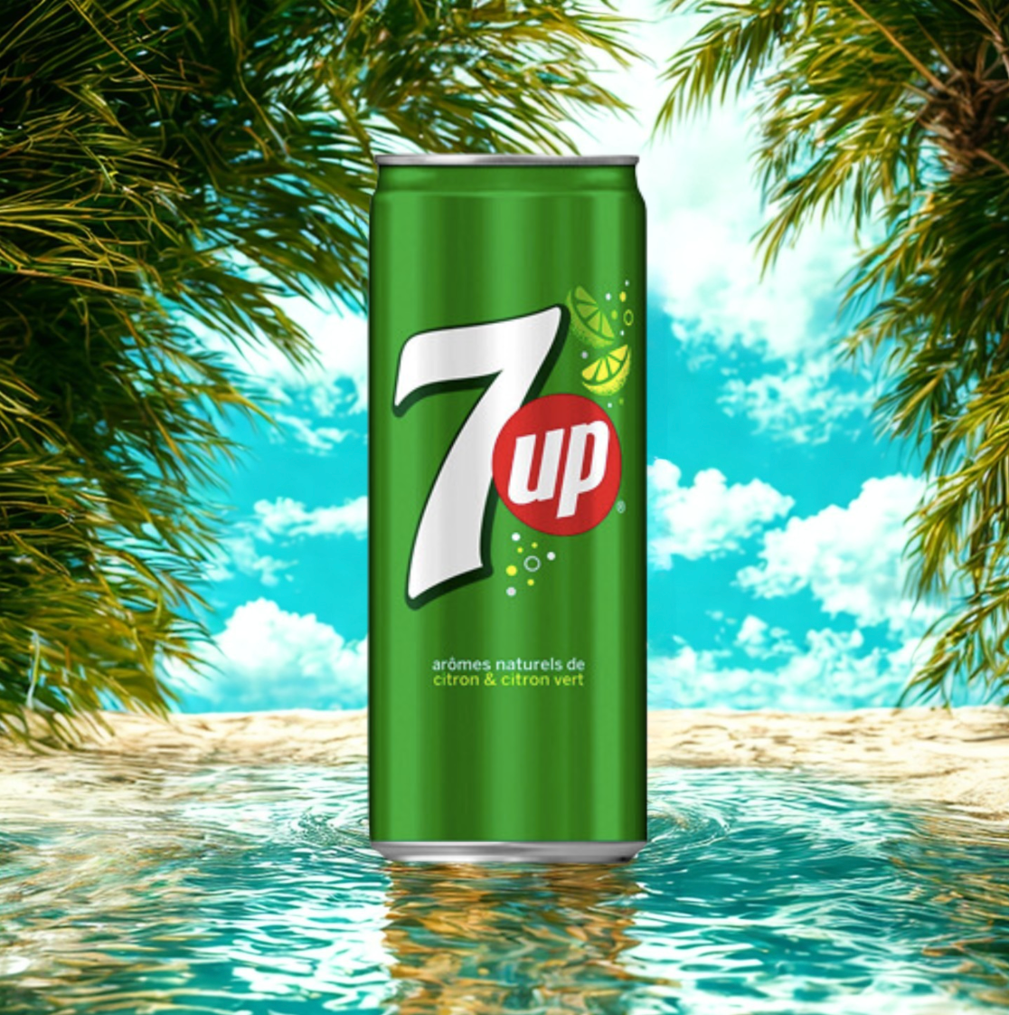 Seven Up canette