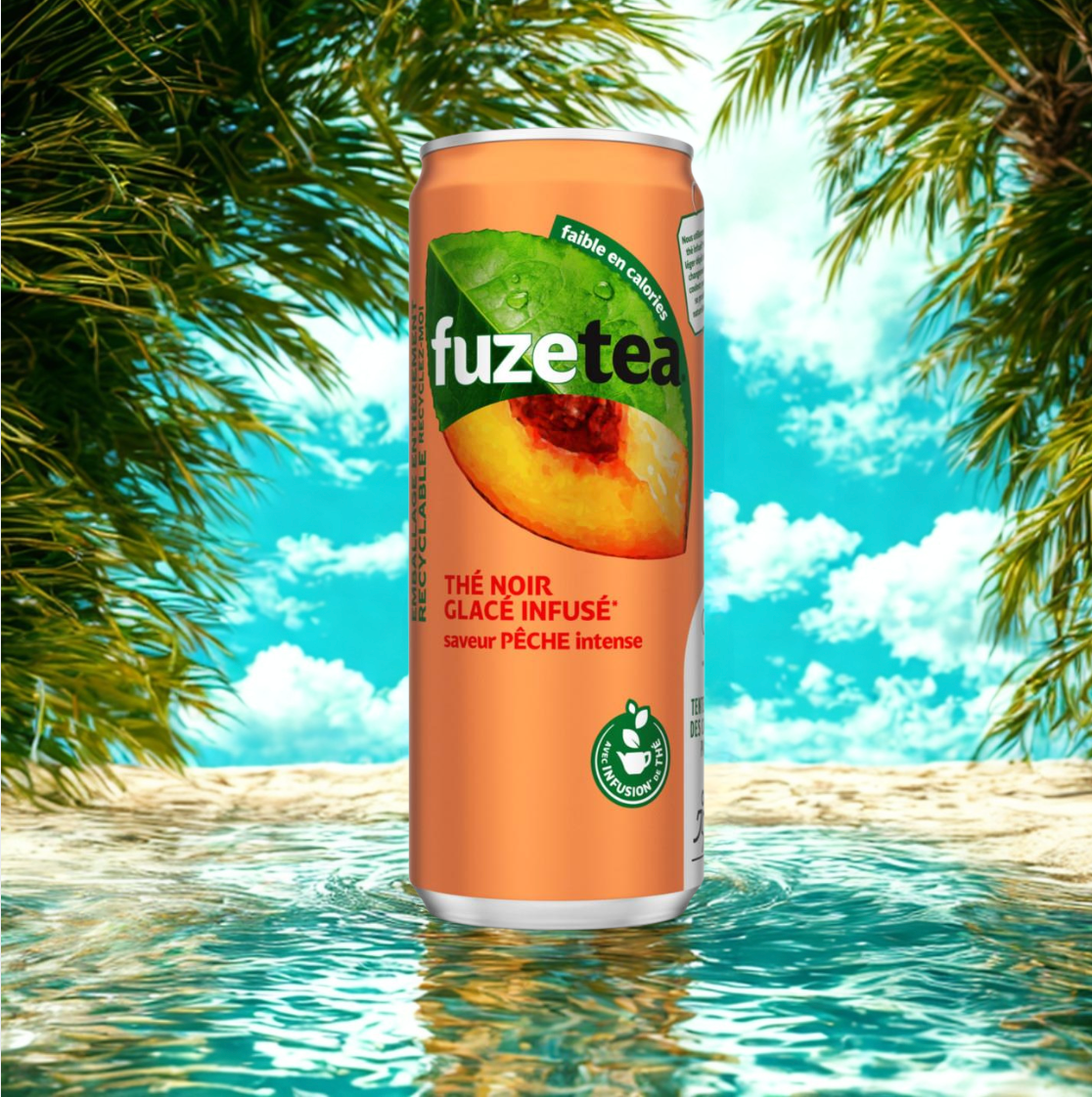 Canette de Fuzetea pêche intense