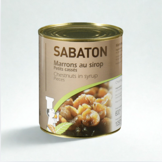 Marrons au sirop petits cassés