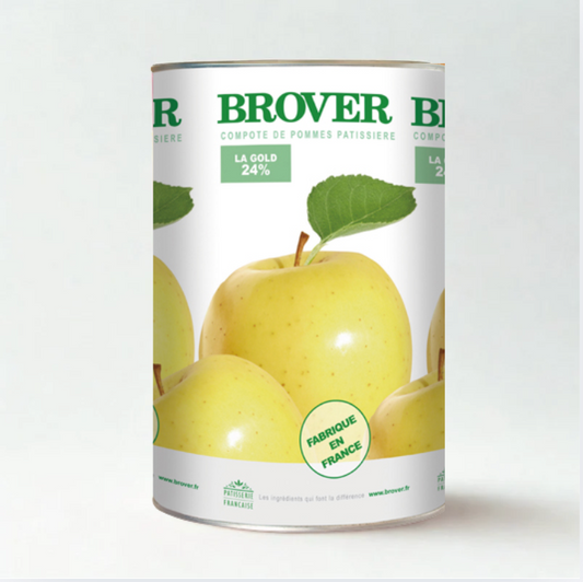 Compote de pomme la Gold 24 %
