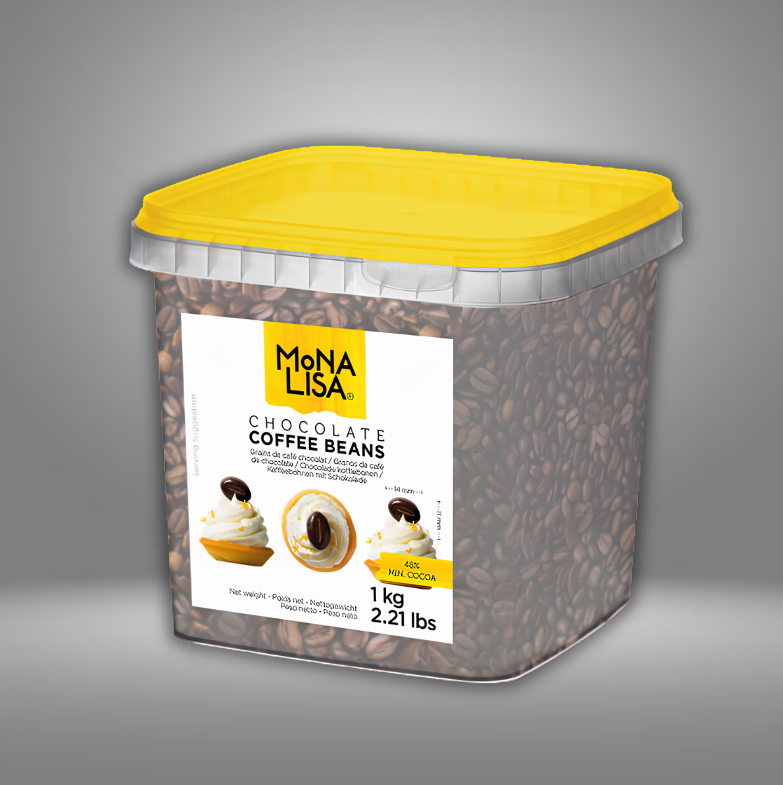 Grains de café enrobés de chocolat