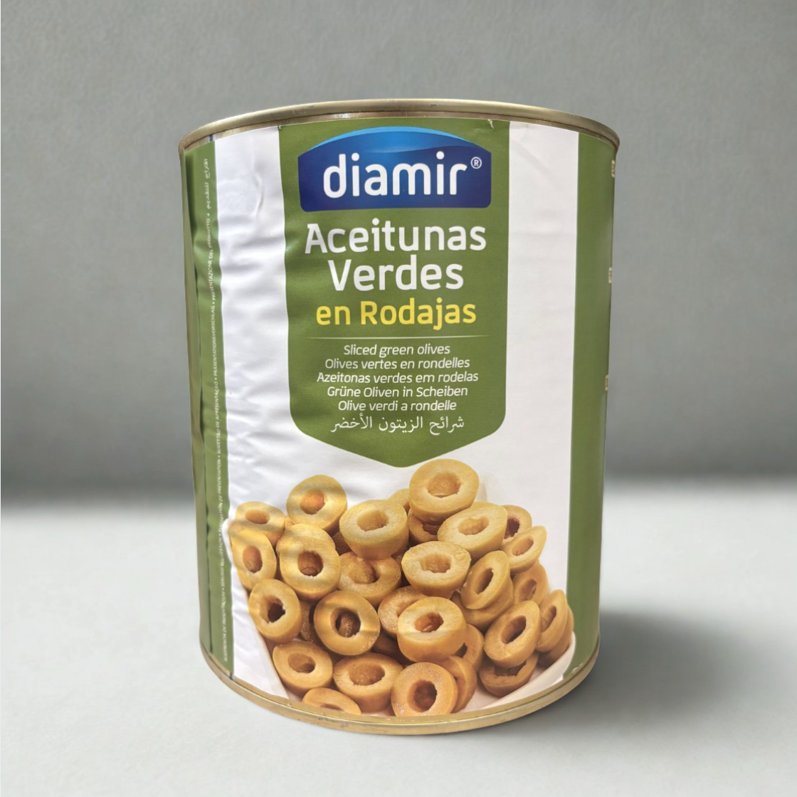 Olives vertes en rondelles