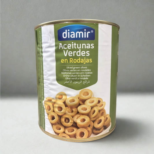 Olives vertes en rondelles