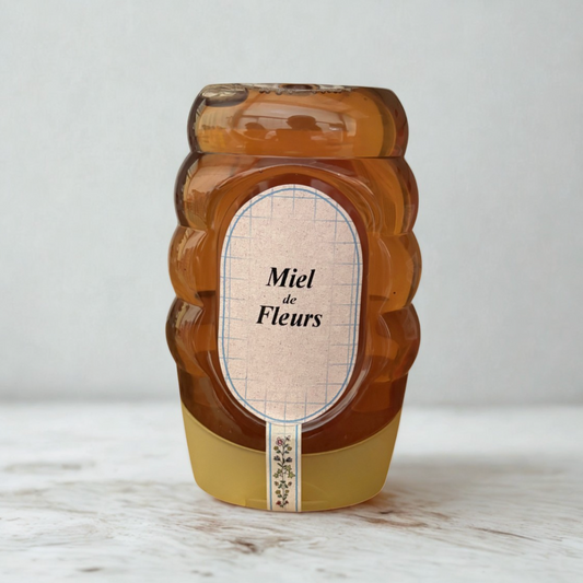 Miel de fleurs en squeez
