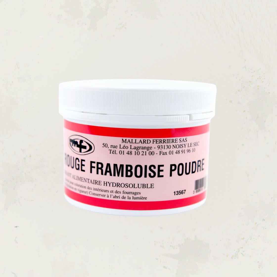 Colorant hydrosoluble rouge framboise