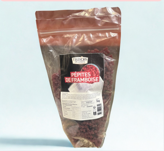 Pépites de framboise confites