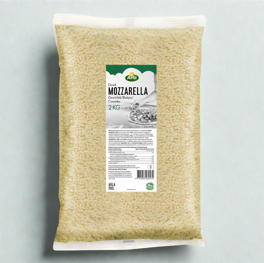 Mozzarella cossette