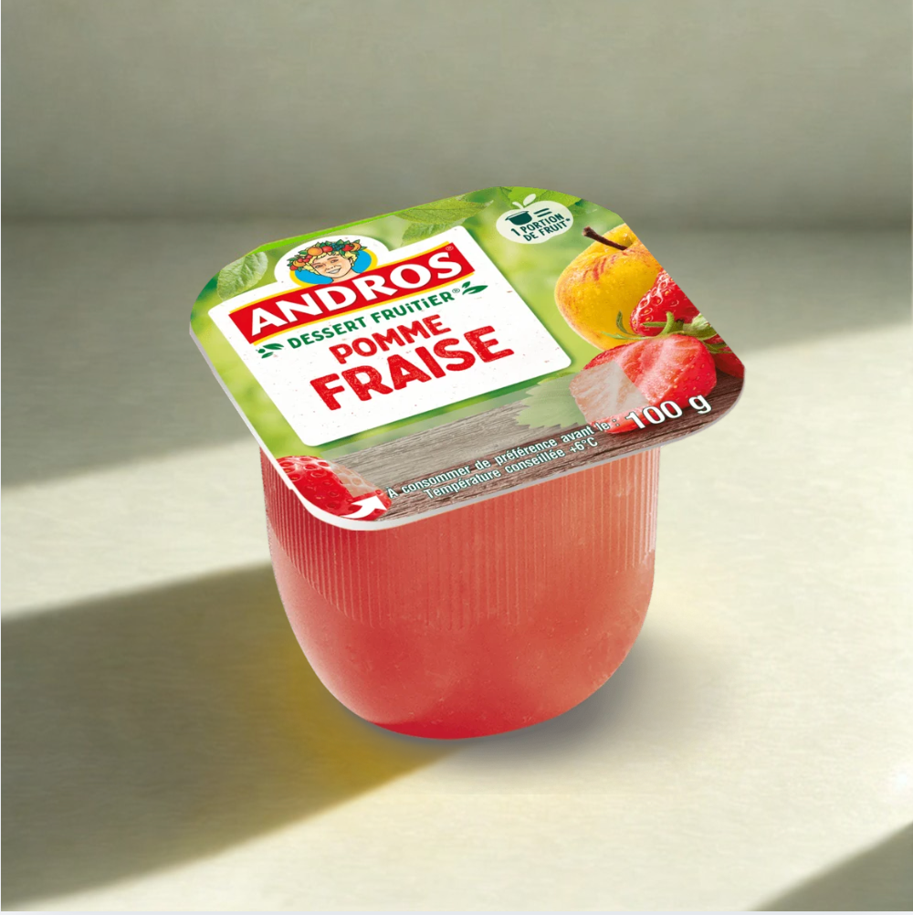 Compote de pomme fraise