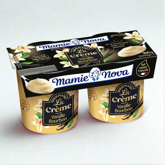 Yaourt gourmand la crème vanille bourbon