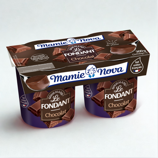 Yaourt gourmand fondant au chocolat