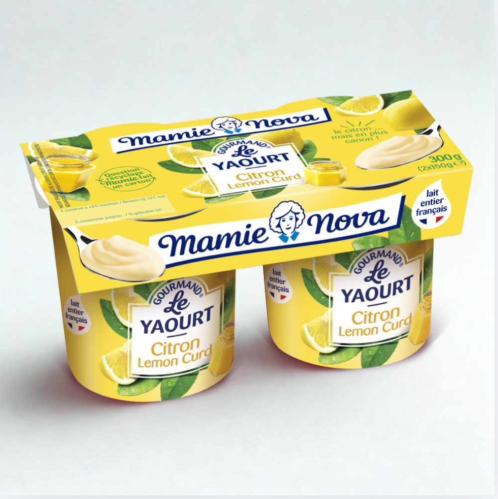 Yaourt gourmand citron "Lemon Curd"