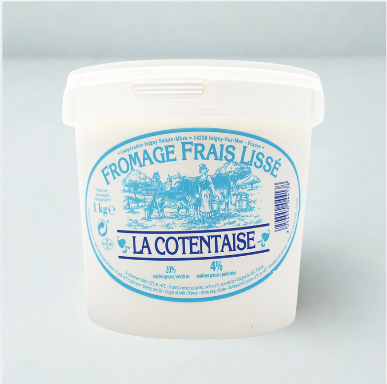 Fromage frais 20% lissé "La Contentaise"