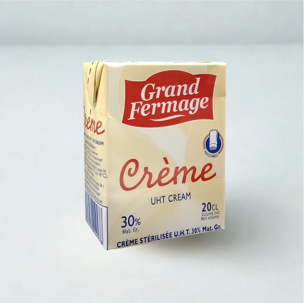 Crème UHT briquette 30 %