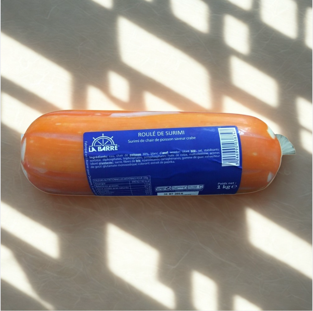 Surimi rouleau