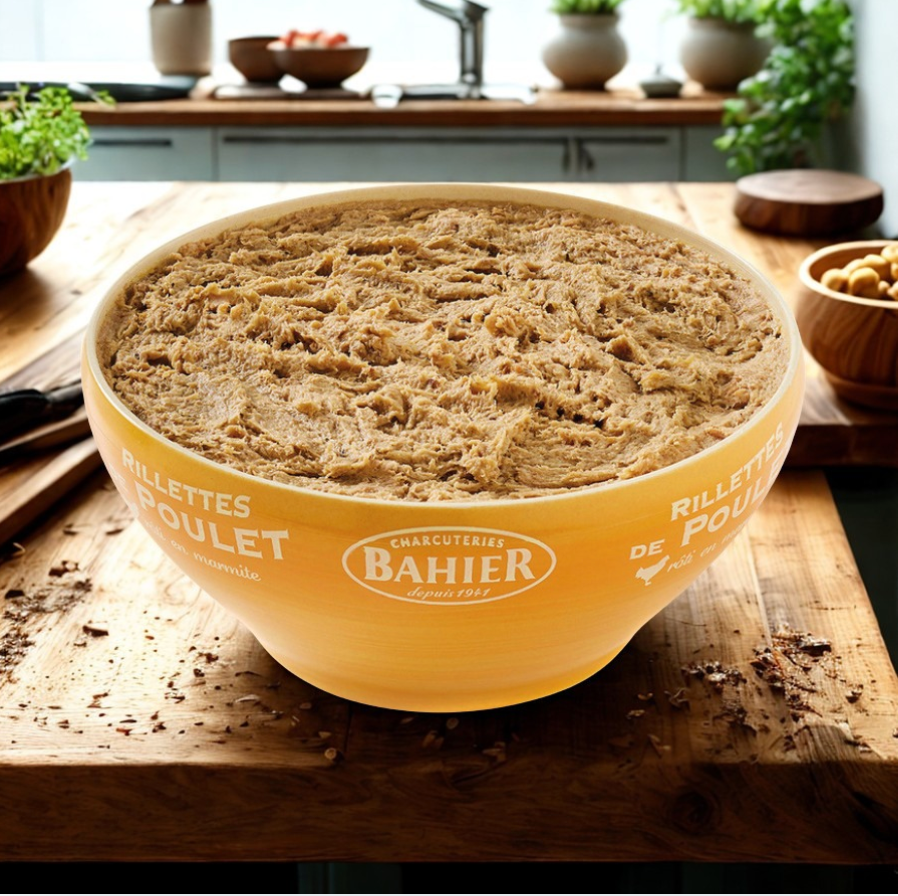 Rillette de poulet roti
