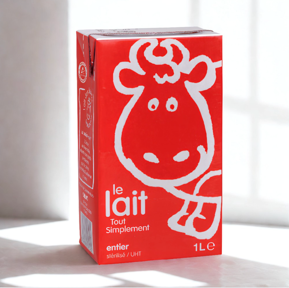 Lait rouge entier UHT