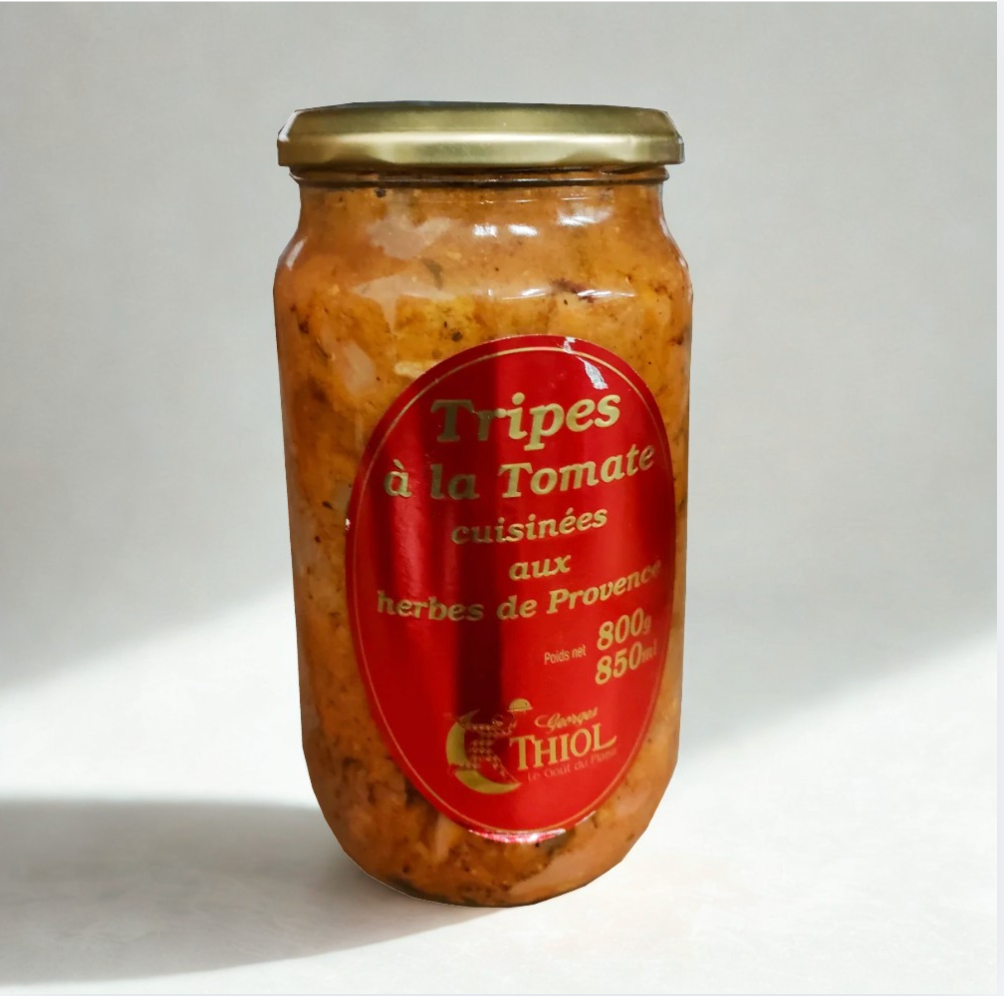 Tripes bocal à la tomate