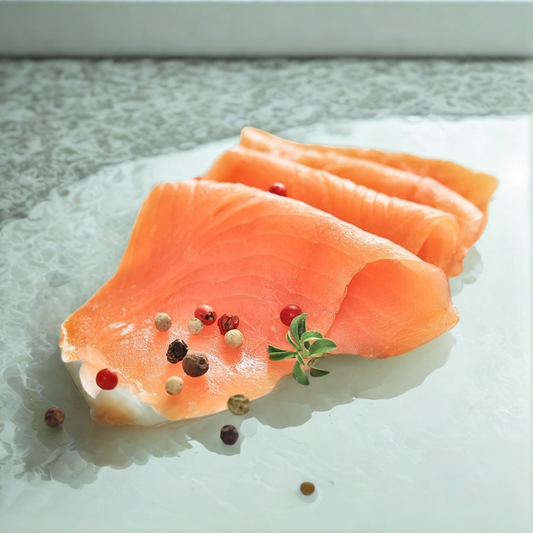 Tranchettes de saumon fumé