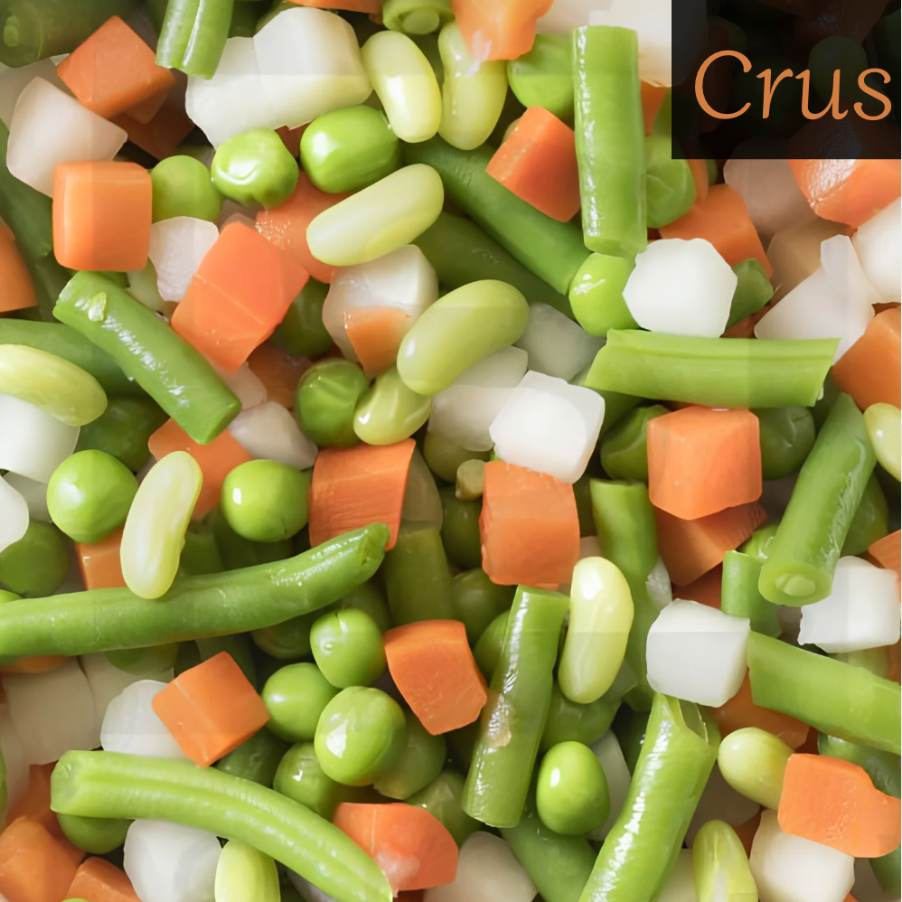Macédoine de légumes surgelée
