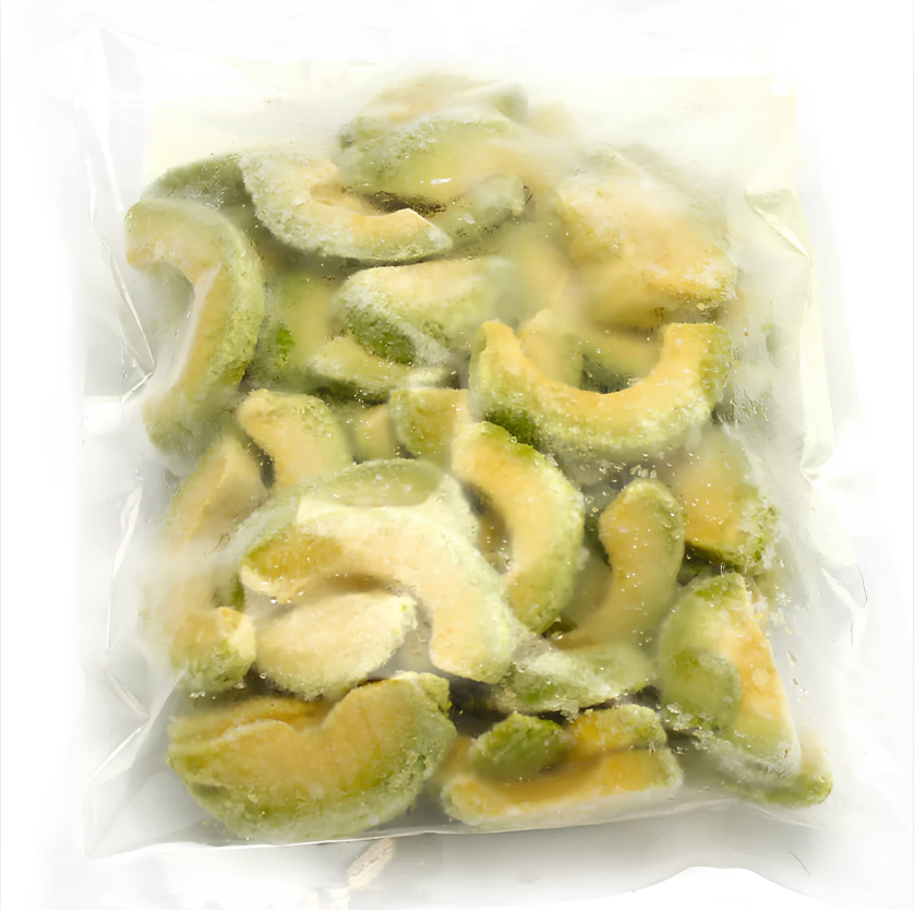Avocat en lamelle surgelé
