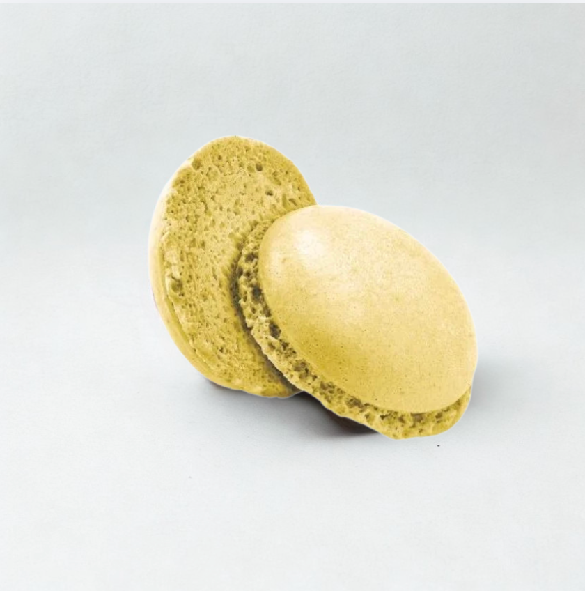 Coque de macaron à la pistache surgelée