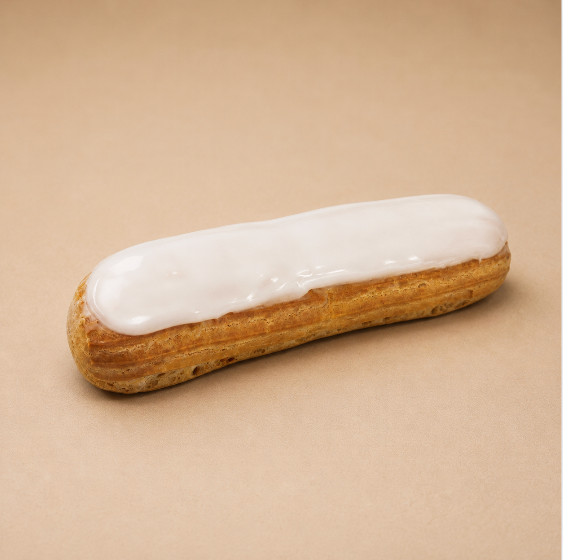 Éclair à la vanille surgelé