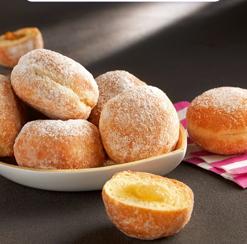 Mini beignet pomme surgelé