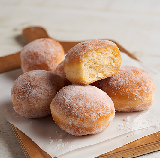 Mini beignet au sucre surgelé