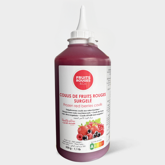 Coulis de fruits rouges surgelé
