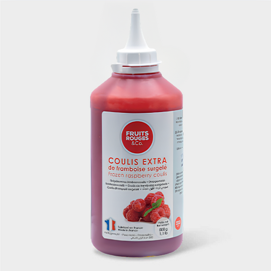 Coulis de framboise surgelé