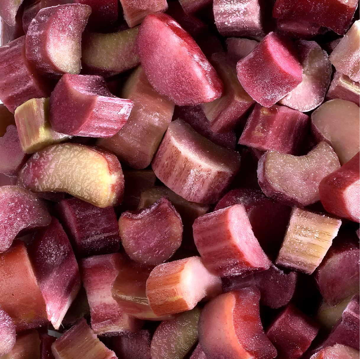 Morceaux de Rhubarbe surgelées