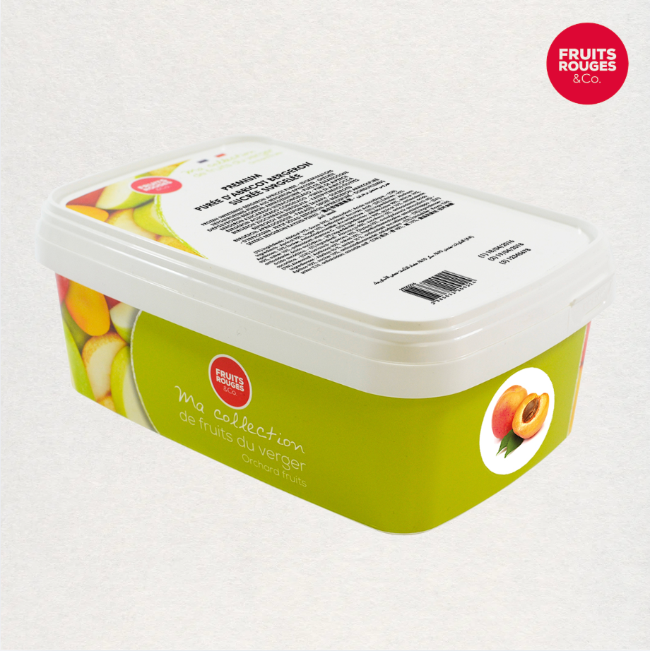 Purée d'abricot surgelée