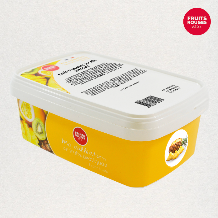 Purée d'ananas surgelée