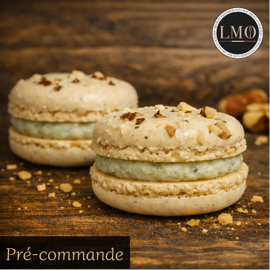 Macaron saveur roquefort et noisettes surgelés