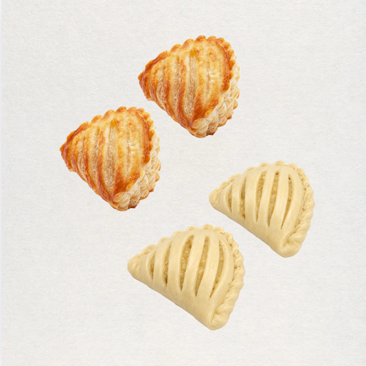 Mini chausson aux pommes cru surgelés