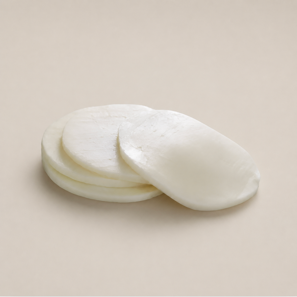Mozzarella en tranche surgelée