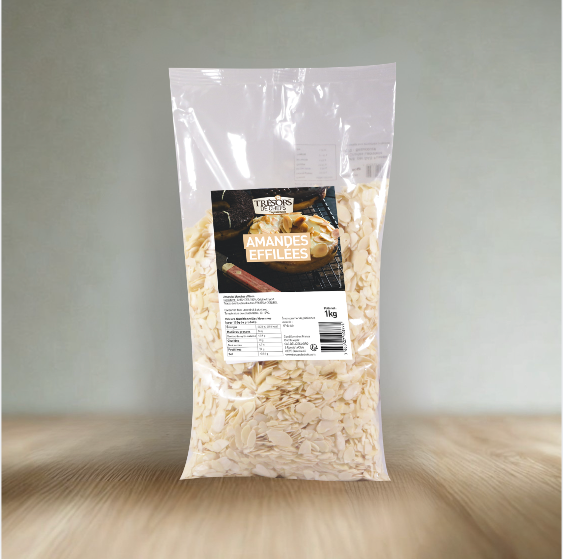 Amandes éffilées blanchies