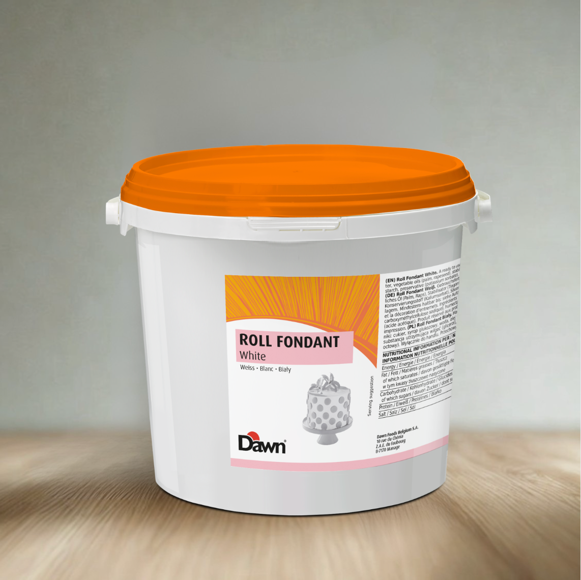 Pâte à sucre blanche