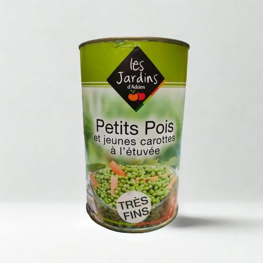 Petits pois et carottes fins