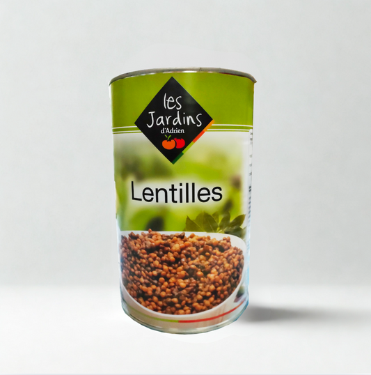 Lentilles préparées