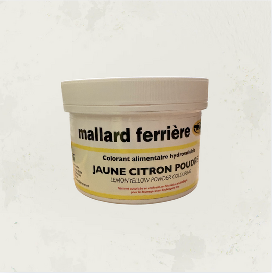 Colorant poudre jaune citron hydrosoluble