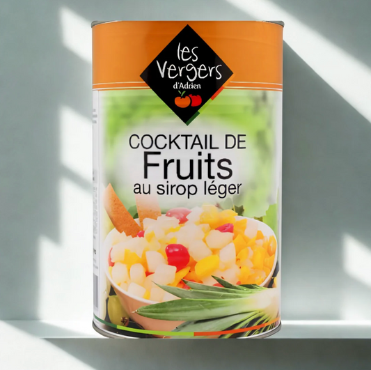 Cocktail de fruits au sirop léger
