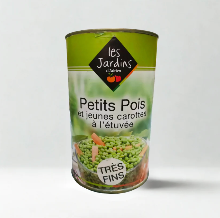 Petits pois et carottes